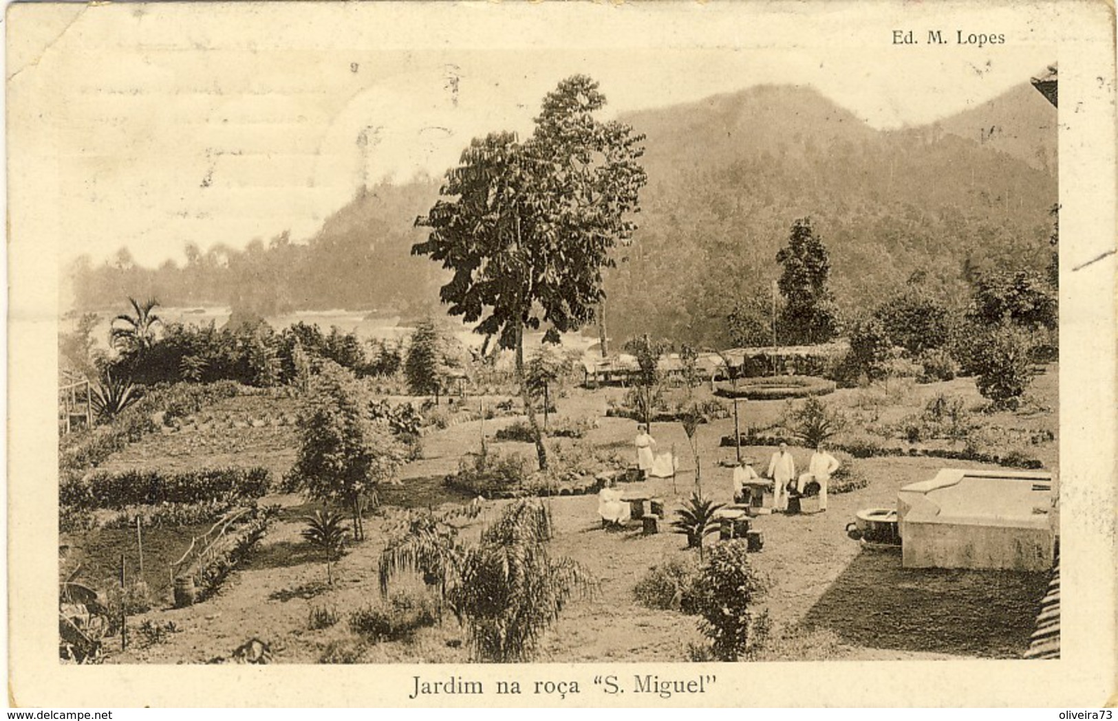 SÃO TOMÉ, THOMÈ, Jardim Na Roça S. Miguel, 2 Scans - Sao Tome And Principe