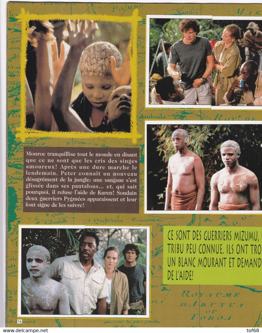 Album Panini Complet Congo The Movie 1995 - Edition Française