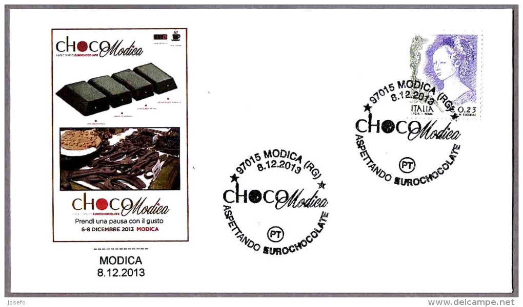 Feria EUROCHOCOLATE. Modica, Ragusa. 2013 - Food