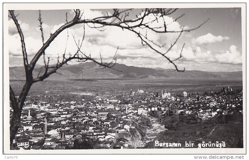 Turquie - Carte-Photo - Bursanin Bir Görünüsü - Turquie