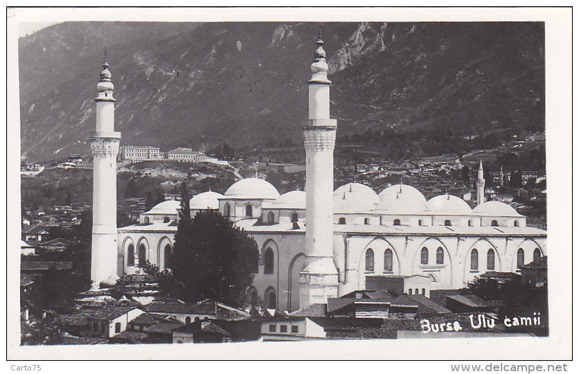 Turquie - Carte-Photo - Bursa Ulu Camii - Turchia