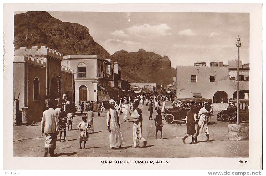 Yémen - Aden - Main Street Crater - Yémen