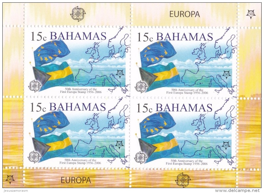 Bahamas Nº 1213 Al 1216 En Hojas De 4 Series - Bahama's (1973-...)