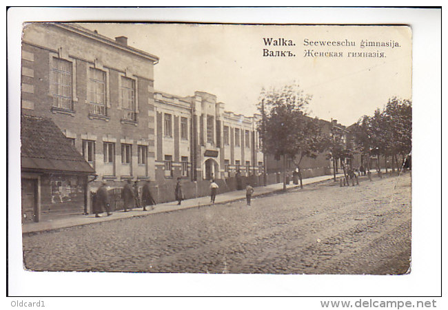 LATVIA ESTONIA WALK VALKA VALGA REAL PHOTO 1 - Other & Unclassified