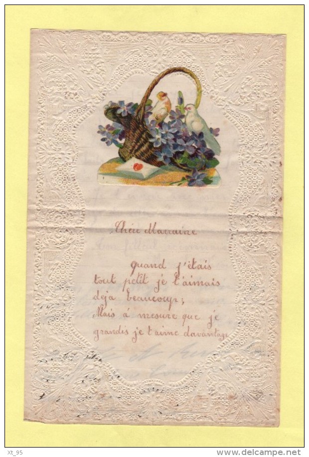 Lettre Type Valentine - Marseille - 31-12-1917 - WW II