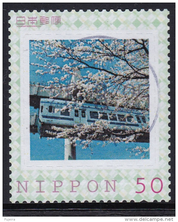 Japan Personalized Stamp, Monorail (jpu2234) Used - Used Stamps