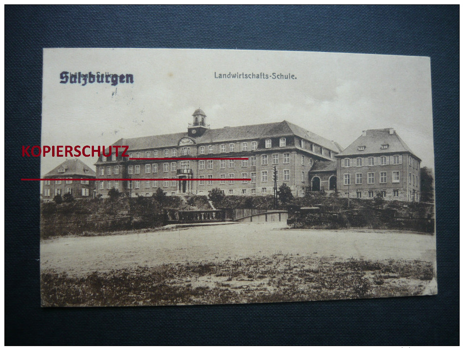 * SALZBURGEN / CHATEAU SALINS * SCHULE * LOTHRINGEN * KLEINFORMAT * - Elsass