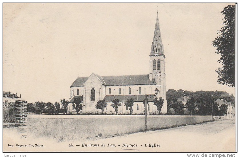 64 - BIZANOS - L'Eglise - Bizanos