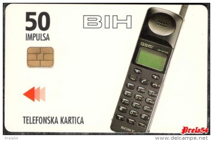 Bosnia Sarajevo -  GSM B&H 50 Units , Used - Bosnia