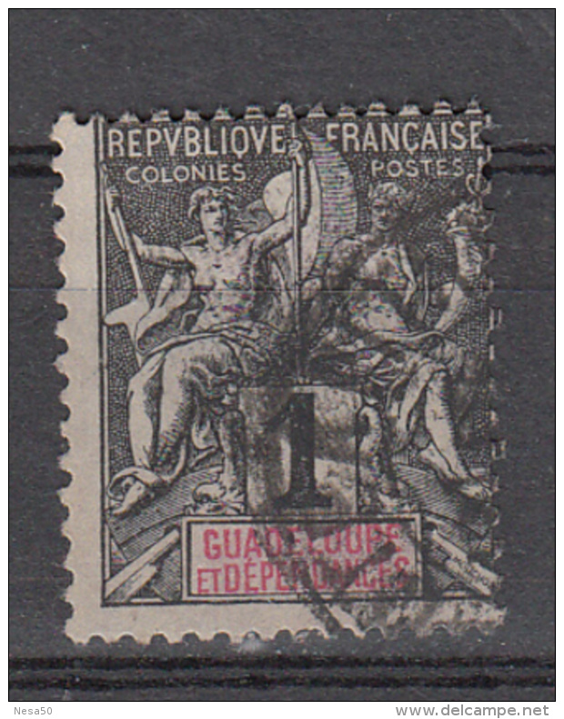 Guadeloupe 1892 Mi Nr 27 - Oblitérés