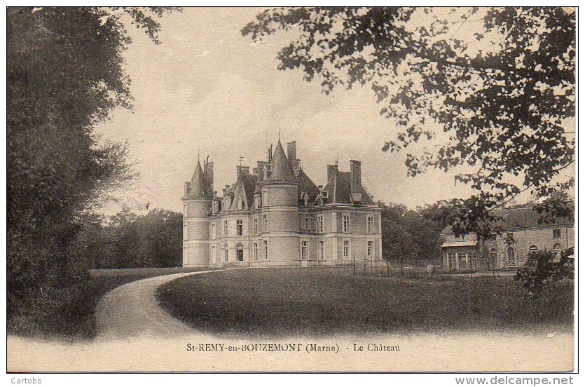 51 St-REMY-en-BOUZEMONT  Le Château - Saint Remy En Bouzemont