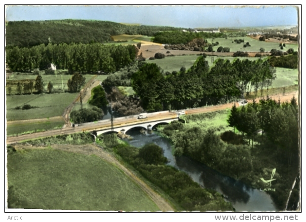 En Avion Au-dessus De  Chatenois Les Forges  Le Pont Sur La Savoureuse - Châtenois-les-Forges