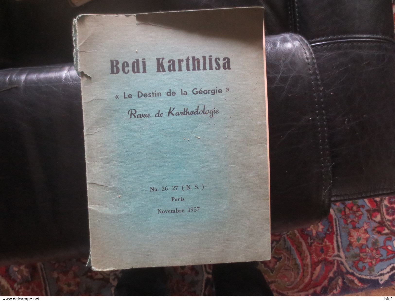 BEDI KARTHLISA - 1957- LE DESTIN DE LA GEORGIE - REVUE DE KARTHVELOLOGIE  -VOIR PHOTOS - Slawische Sprachen