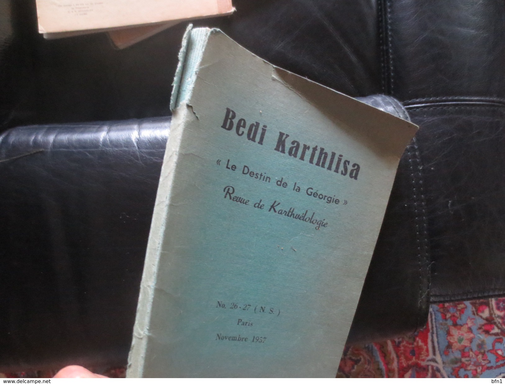 BEDI KARTHLISA - 1957- LE DESTIN DE LA GEORGIE - REVUE DE KARTHVELOLOGIE  -VOIR PHOTOS - Idiomas Eslavos