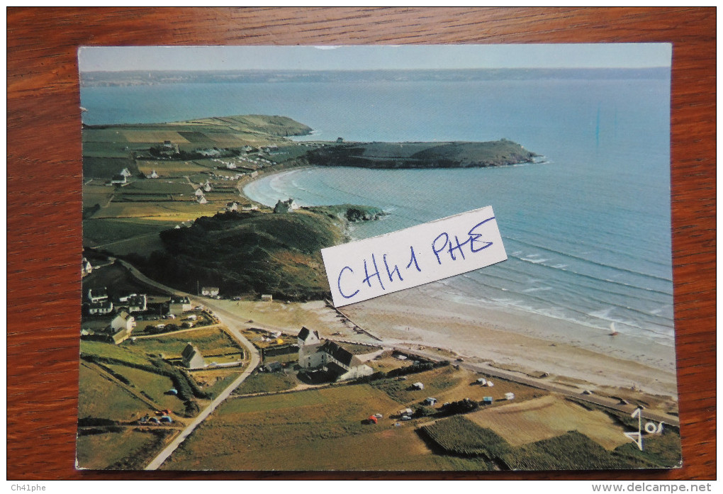 PLOMODIERN LES PLAGES DE LESTREVET ET DE PORS AR VAQ VUE AERIENNE - Plomodiern