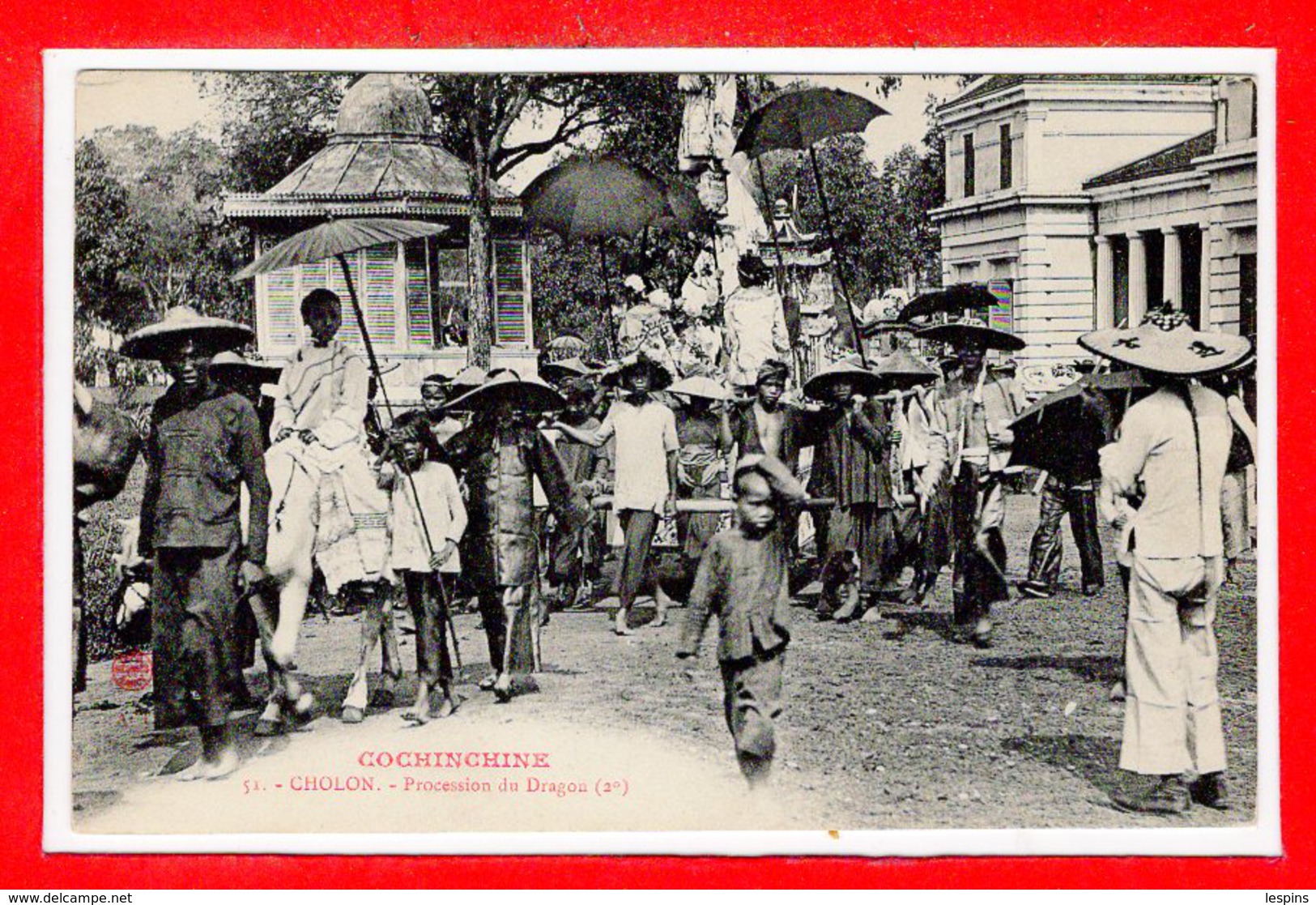 VIËT-NAM --  CHOLON --  Procession Du Dragon - Vietnam