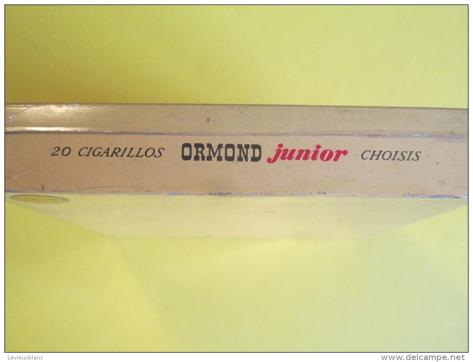 Cigarillos / Boite Métallique/Ormond Junior/Sumatra Havane /Vers 1960 - 1970          BFPP63 - Estuches Para Puros