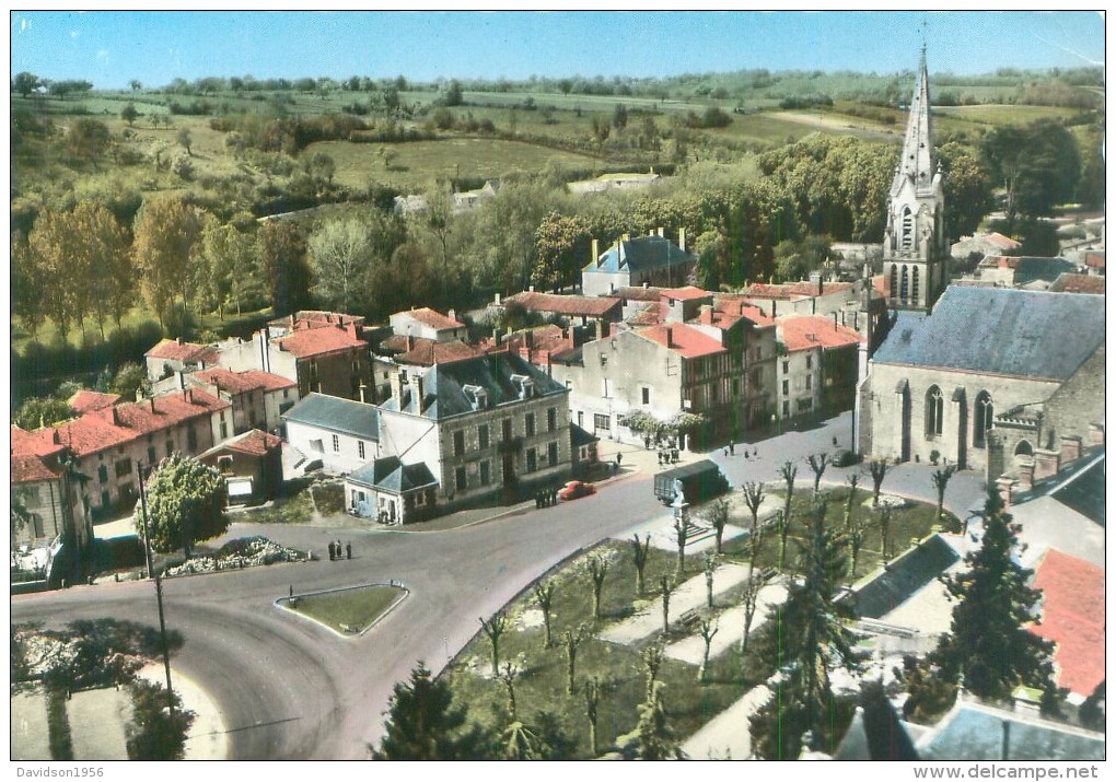 Cpsm    -   St Loup Sur Thouet    - Vue Générale      T107 - Autres & Non Classés