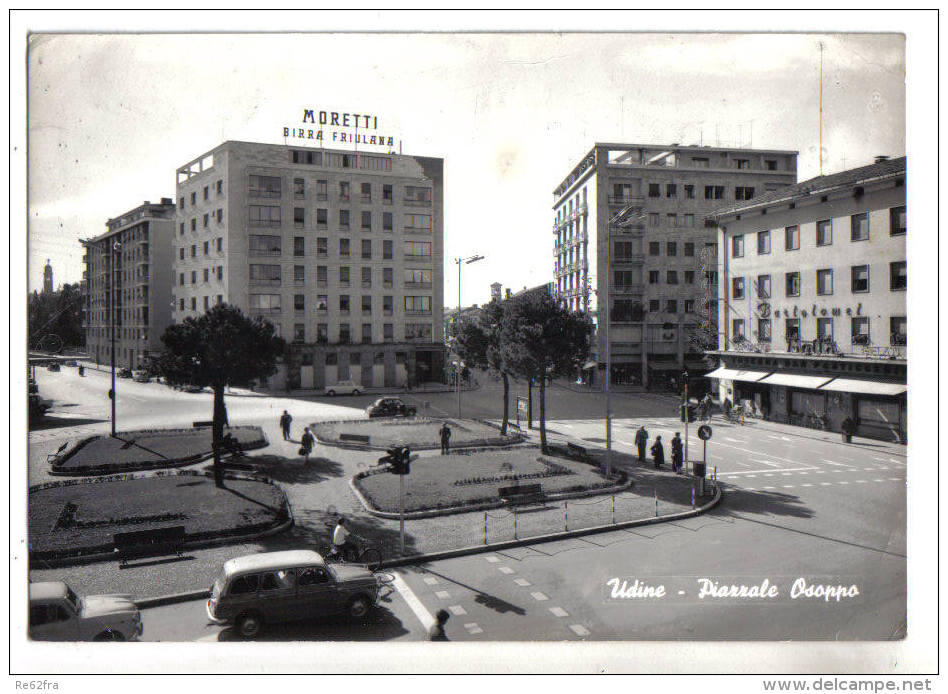 Udine, Piazzale Osoppo - F.G. - Anni ´1950 - Udine