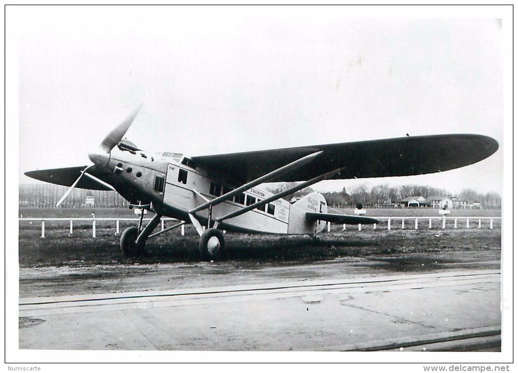 Photo Exploitation 12x17cm LATECOERE 28 - 1929 Musée De L' Air - Aviación
