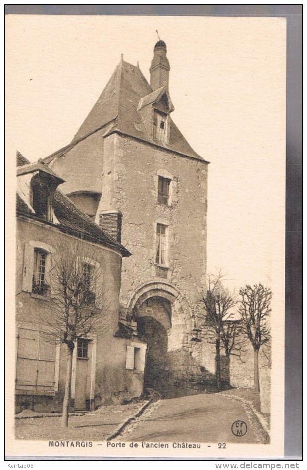 MONTARGIS . Porte De L'Ancien Château . - Montargis