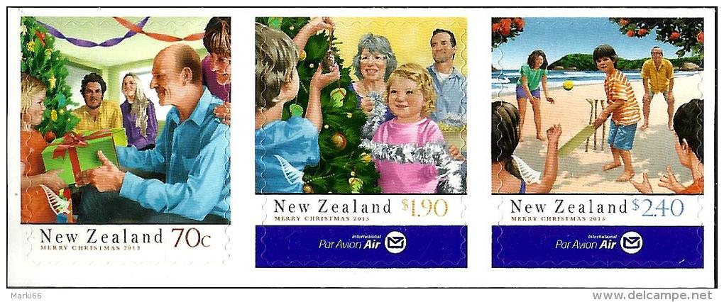 New Zealand - 2013 - Christmas - Mint Self-adhesive Stamp Set - Unused Stamps