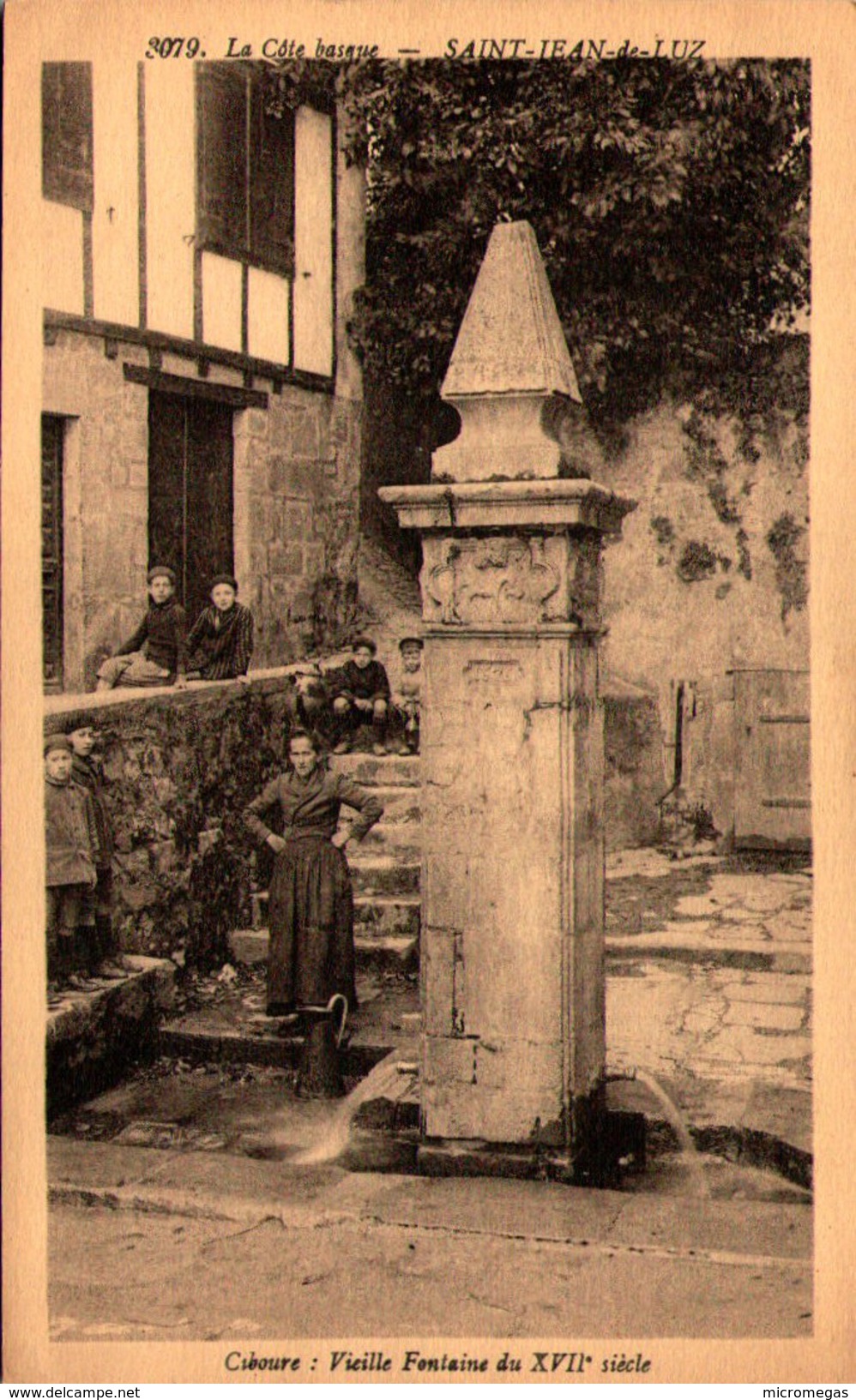 CIBOURE - Vieille Fontaine Du XVIIe Siècle - Ciboure