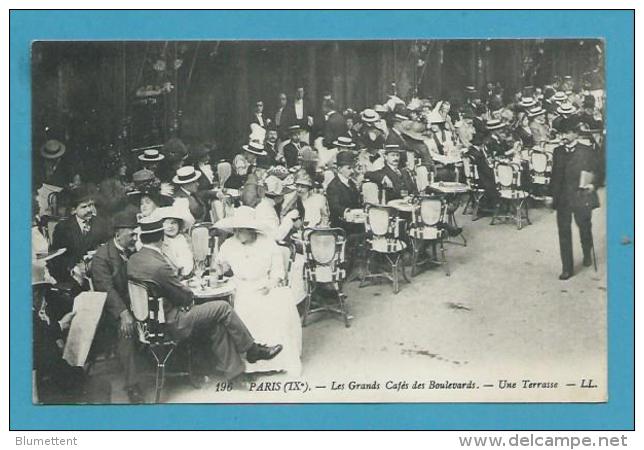 CPA 196 - Les Grands Cafés Des Boulevards PARIS IXème - District 09