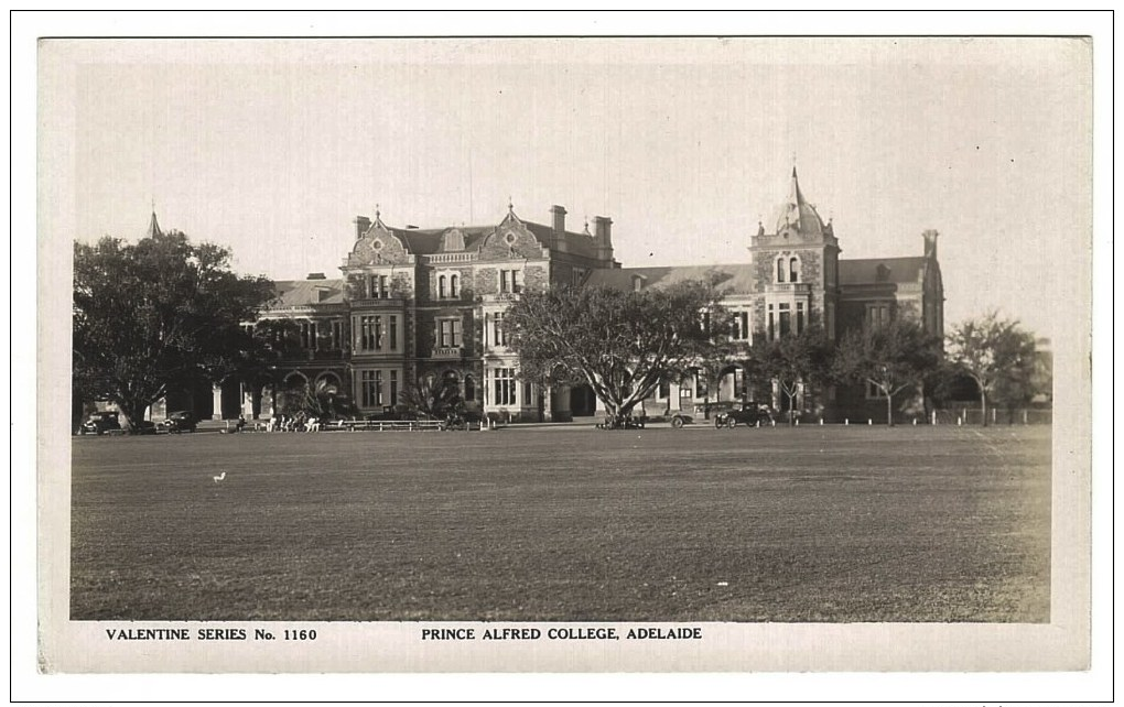 South Australia (SA), Adelaide, Kent Town, Prince Alfred College, Methodist Day & Boarding School, Photo Postcard - Adelaide