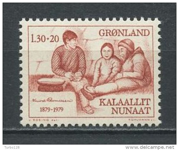 GROENLAND 1979  N° 104 ** Neuf = MNH Superbe Cote 0.75 € Knud Rasmussen - Ungebraucht