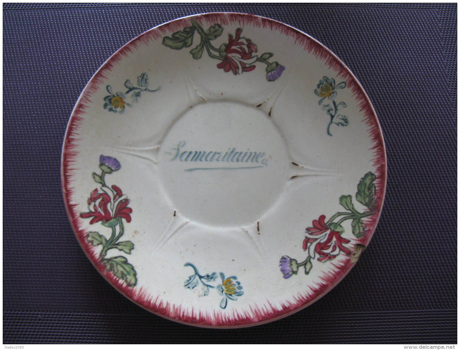 Assiette Samaritaine - Plates