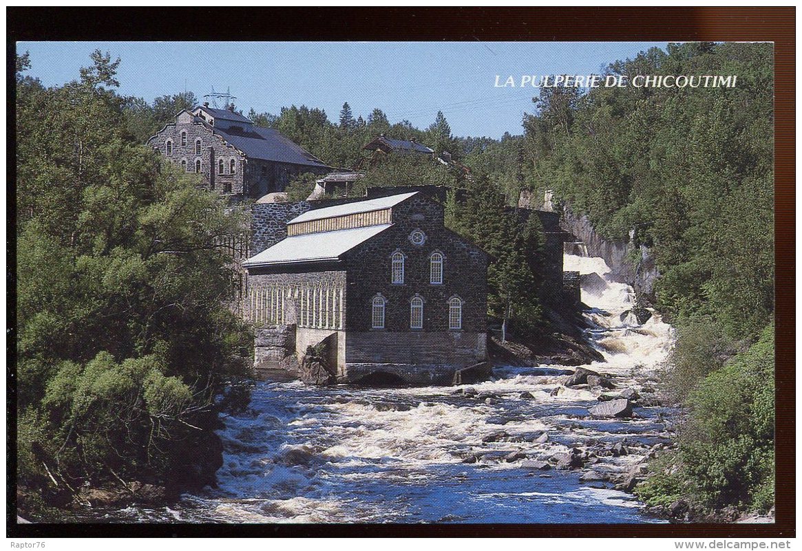 CPSM Non écrite Canada CHICOUTIMI La Pulperie - Chicoutimi