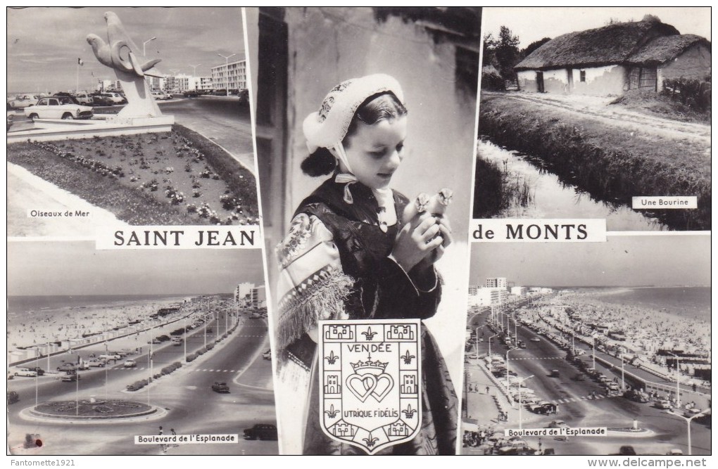 SAINT JEAN DE MONTS MULTIVUES   ED. "GABY" (dil233) - Saint Jean De Monts