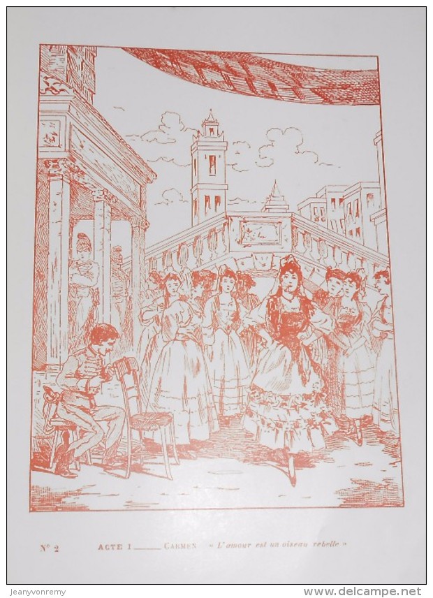 BIZET Carmen. Opéra En 4 Actes. Partition Chant Et Piano. Répertoire Choudens - Musik