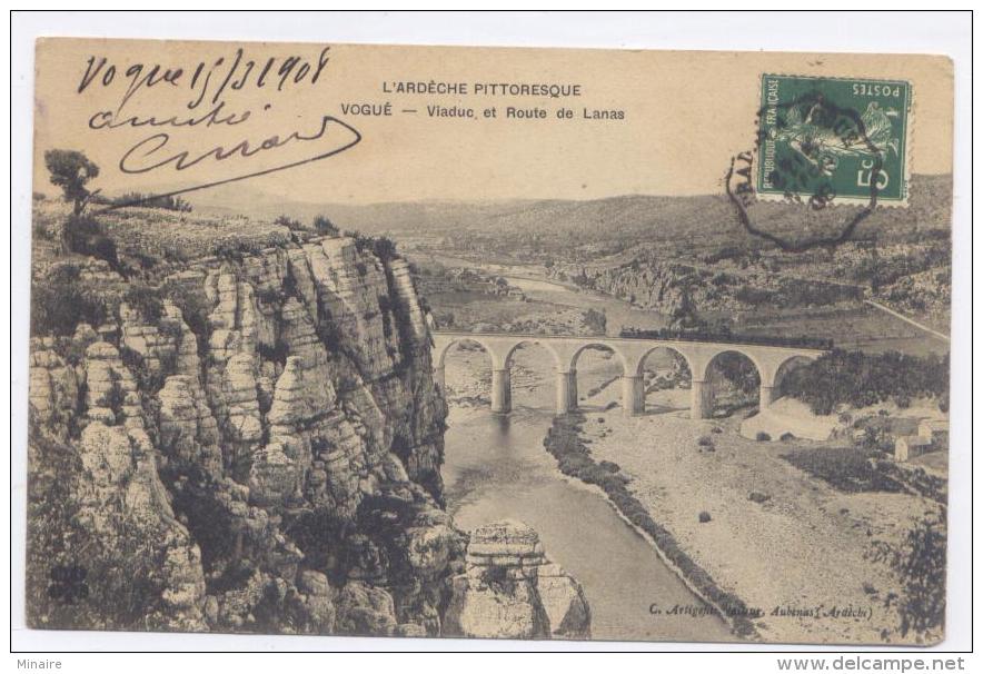 VOGÜE - Viaduc Et Toute De Lanas -1908- Bon état - Autres & Non Classés