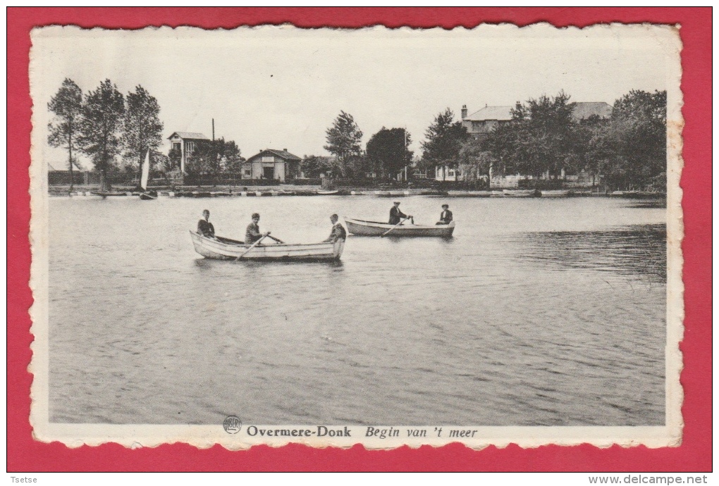 Overmere-Donk V- Begin Van 't Meer - 1960  ( Verso Zien ) - Berlare