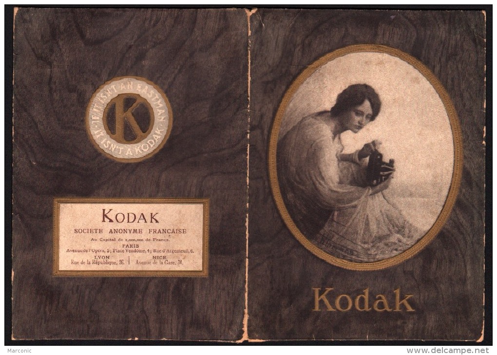 POCHETTE KODAK Ancienne Pour Conserver Les épreuves - Autres & Non Classés