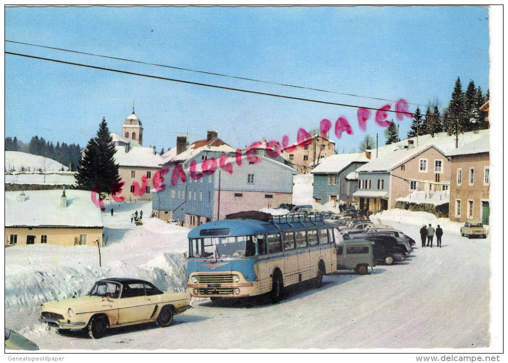 39 - LAMOURA - LA STATION SOUS LA NEIGE - AUTOBUS - Other & Unclassified