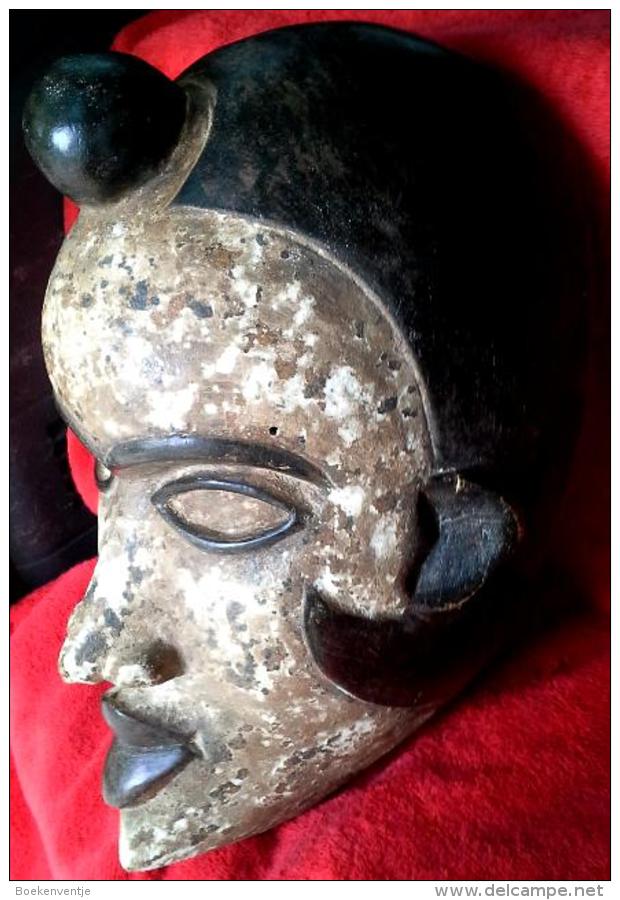 IGBO Masker Uit Nigeria / Masque IGBO Du Nigéria - Art Africain