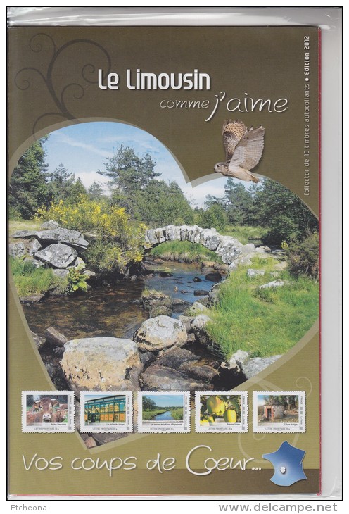 Le Limousin Comme J´aime, 2012, 10 TVP Lettre Prioritaire 20g, Neuf, Sous Emballage D´origine - Collectors