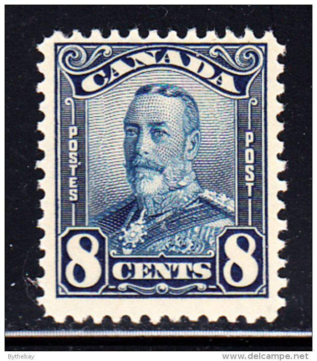 Canada MH Scott #154 8c George V Scroll Issue - Neufs