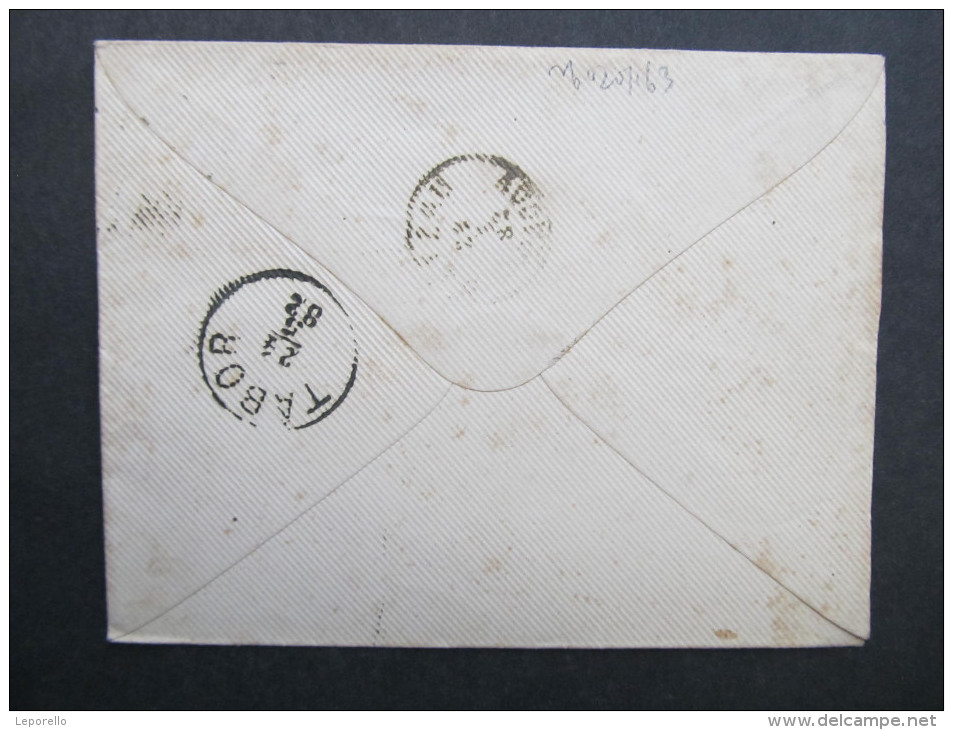 BRIEF Budweis - Pacov 1882   /// D*20493 - Briefe U. Dokumente