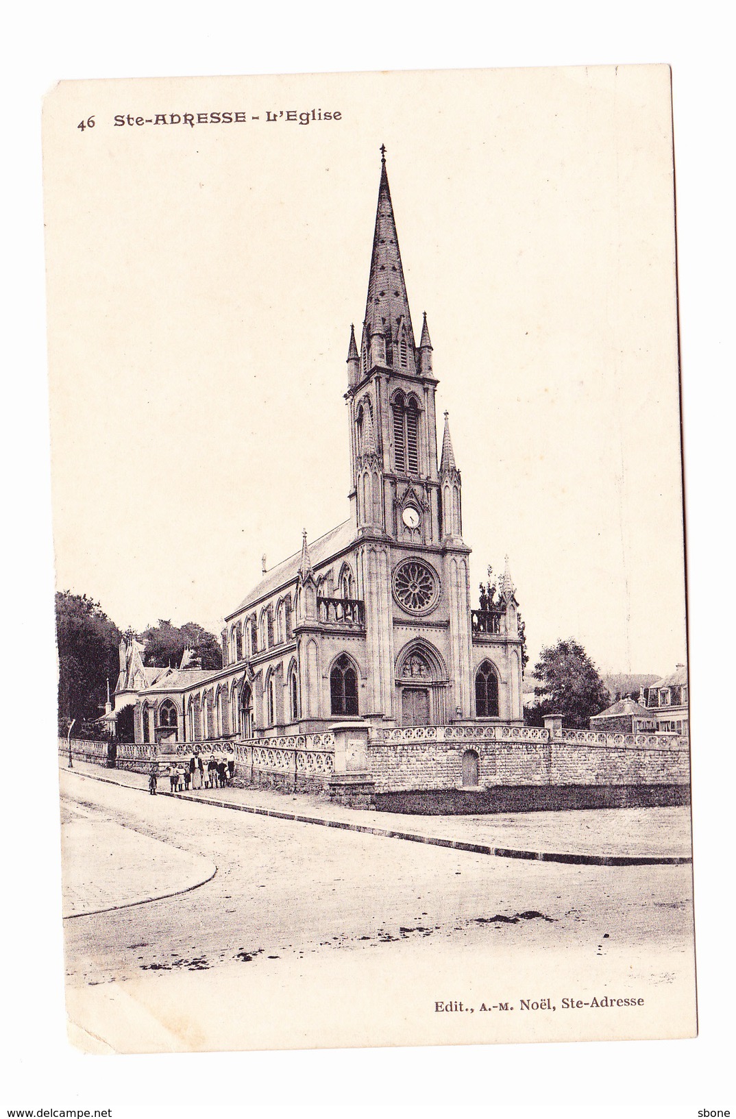 Carte Postale - Sainte Adresse - L'église - Sainte Adresse