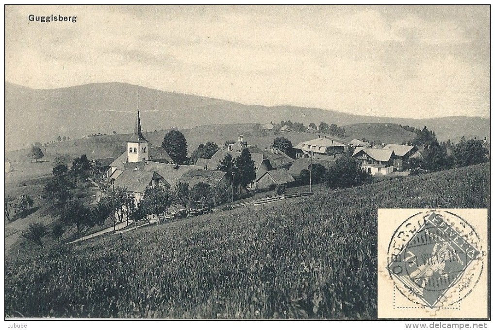 Guggisberg - Dorfansicht               1919 - Guggisberg