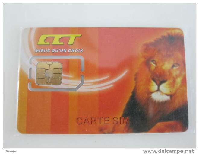 GSM SIM Card, Lion,fixed Chip - Kongo