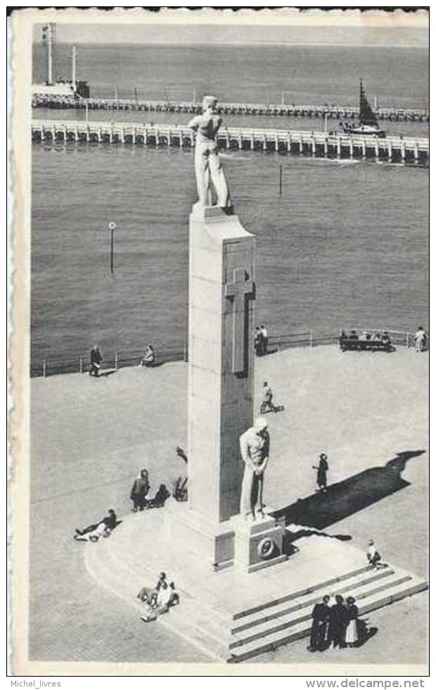 Oostende - Ostende - Gedenkteken Aan De Zeelieden - Monument Aux Gens De Mer - Pas Circulé - Animée - TBE - Oostende