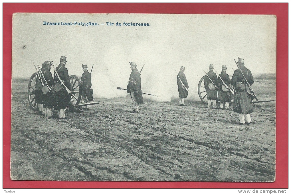 Brasschaet-Polygône - Tir De Forteresse - 1906 ( Verso Zien ) - Brasschaat