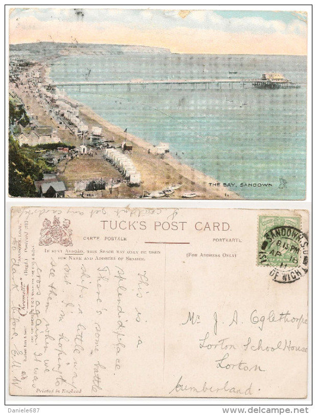 UNITED KINGDOM (011) - ENGLAND - THE BAY, SANDOWN - Fp/Vg 1911 - Sandown