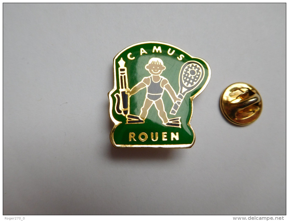 Beau Pin´s  , Tennis , école Camus , Rouen , Mont Saint Aigan - Tennis