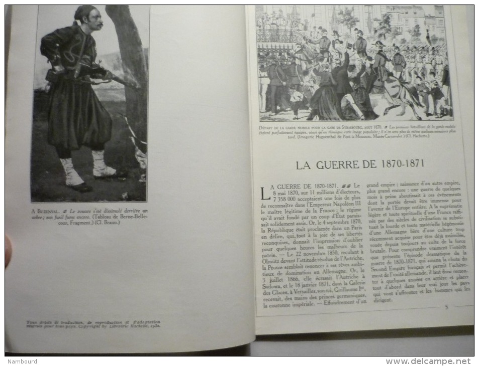 La Guerre De 1870-1871 Encyclopédie Par L'image 1932 - 1900 - 1949